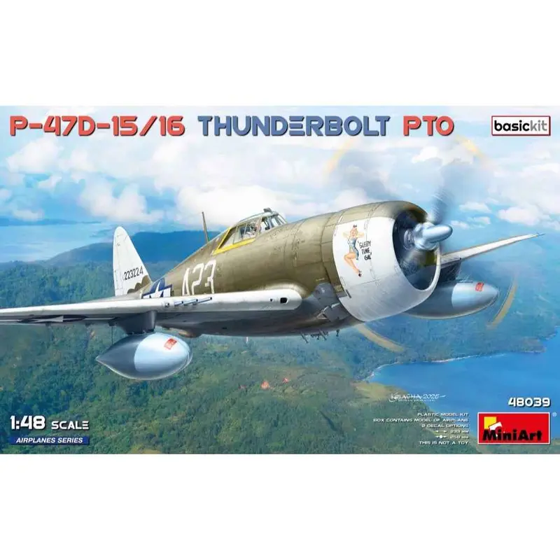Miniart 48039 P-47D-15/16 Thunderbolt Pto Razorbacks 1