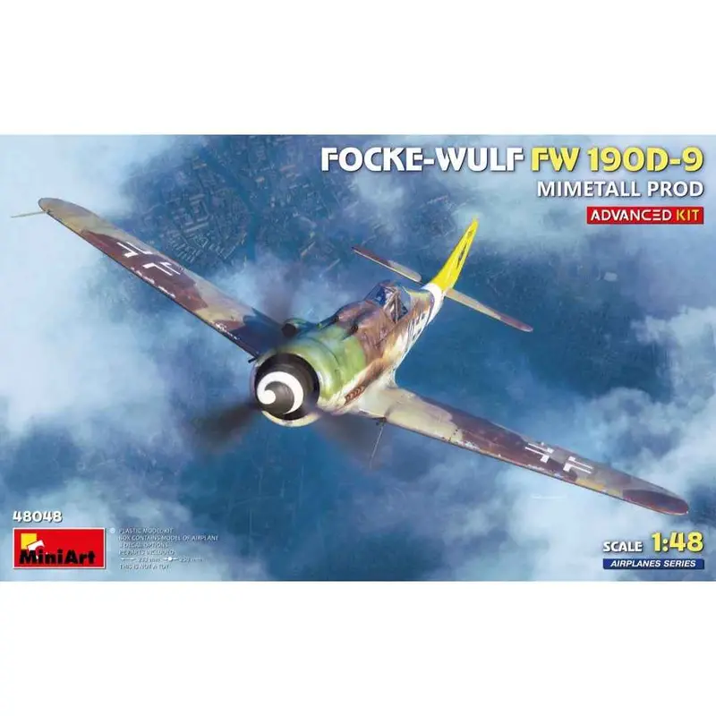 Miniart 48048 1/48 Focke-Wulf Fw 190D-9. Mimetall Prod 1