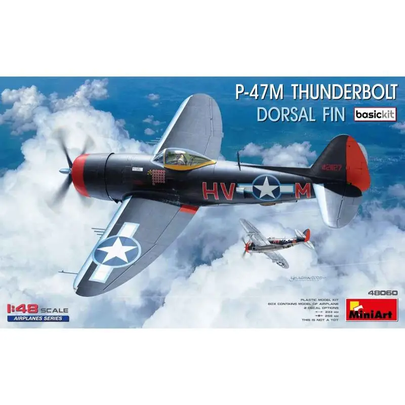 Miniart 48060 1/48 P-47M Thunderbolt Dorsal Fin 1
