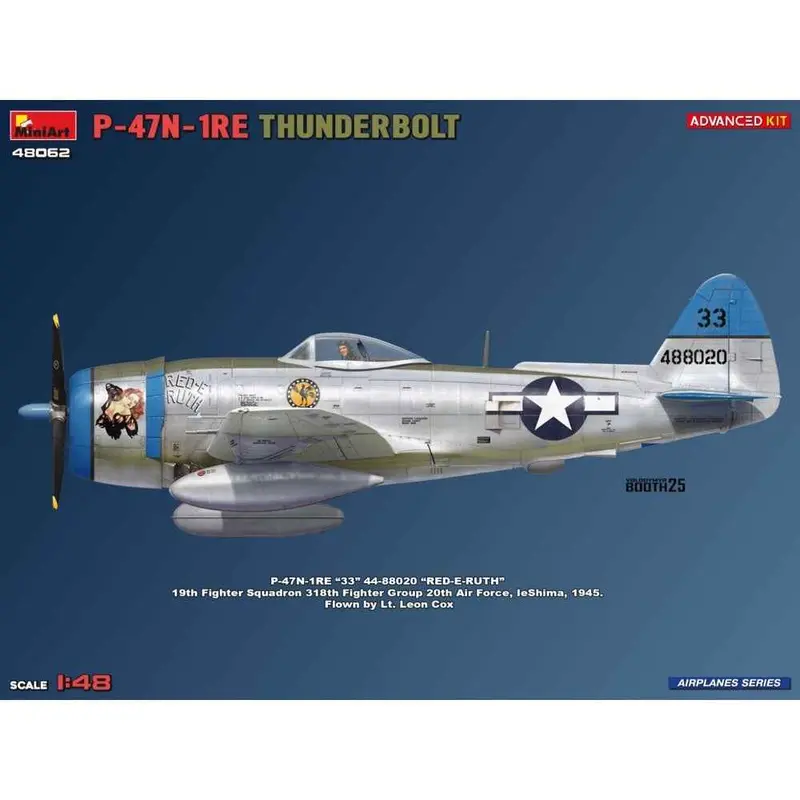 Miniart 48062 1/48 P-47N-1Re Thunderbolt 2