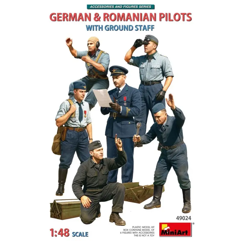 Miniart 49024 1/48 German & Romainian Pilots 1