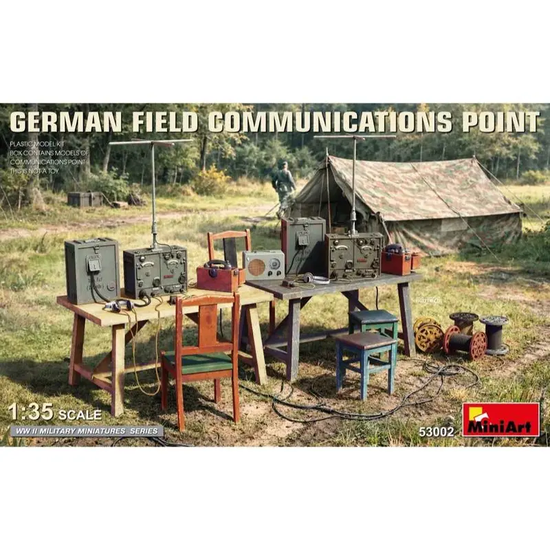 Miniart 53002 1/35 German Field Communications Point 1