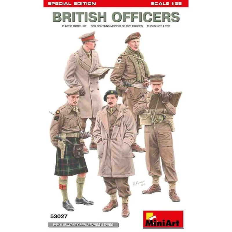 Miniart 53027 1/35 British Officers 1