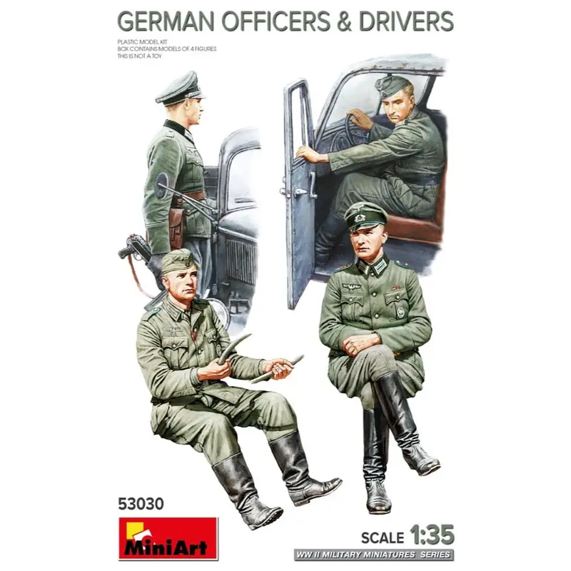 Miniart 53030 1/35 German Officers & Drivers 1