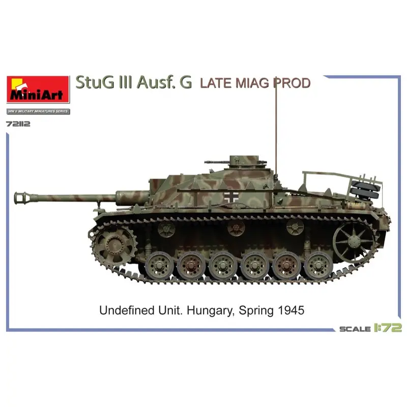 Miniart 72112 1/35 Stug Iii Ausf. G Late Miag Prod. 2