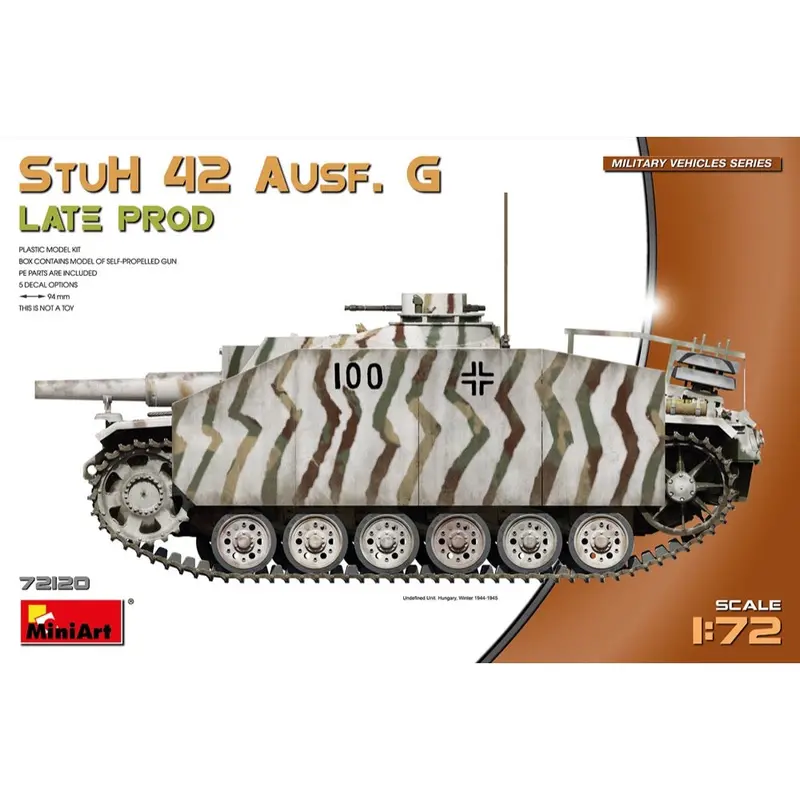 Miniart 72120 1/72 Stuh 42 Ausf. G Late Production 1