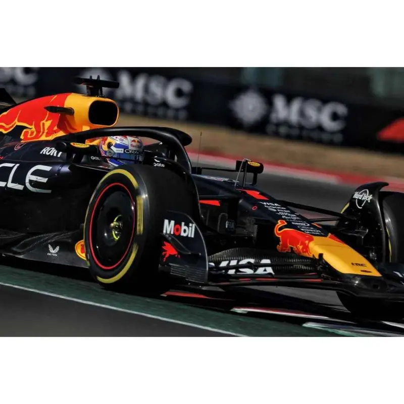 Minichamps 117251901 1/18 Oracle Red Bull Racing Rb21 Max Verstappen Winner Austin Gp 2025 1