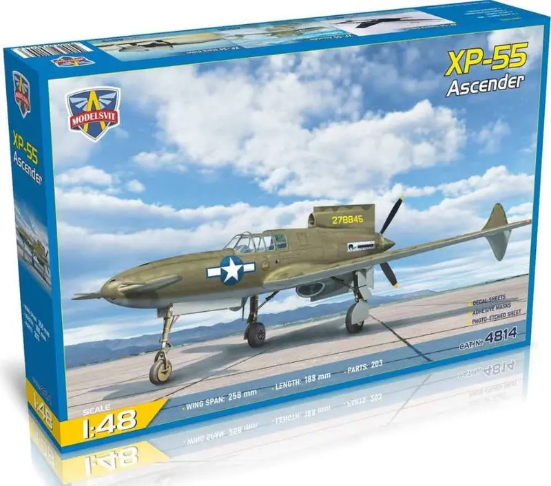 Modelsvit 4814 1/48 Xp-55 Ascender 1