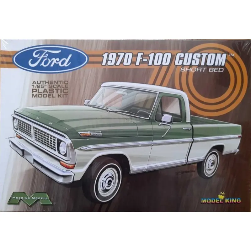 Moebius 1228 1/25 1970 F-100 Custom Short Bed 1