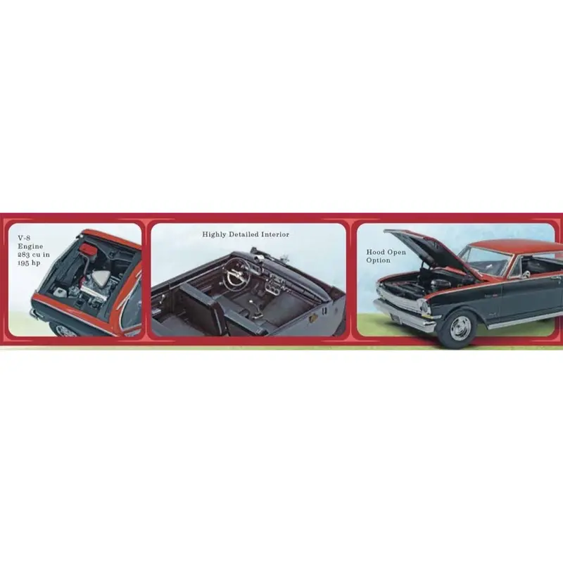 Moebius 2321 1/25 1964 Chevy Ii Nova Resto Mod 2
