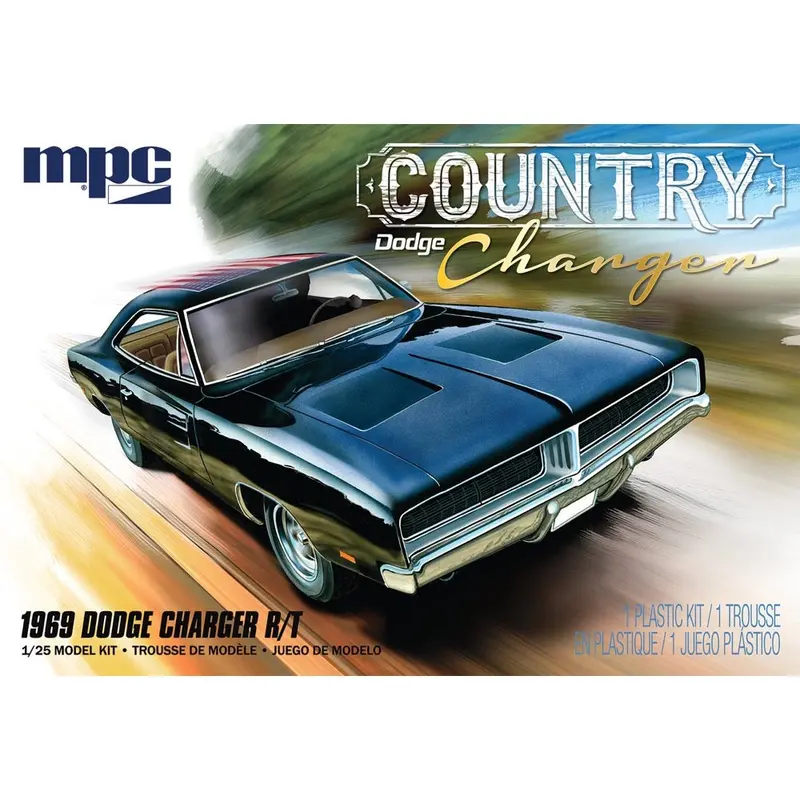 Mpc 878M 1/25 1969 Dodge Country Charger R/T 1