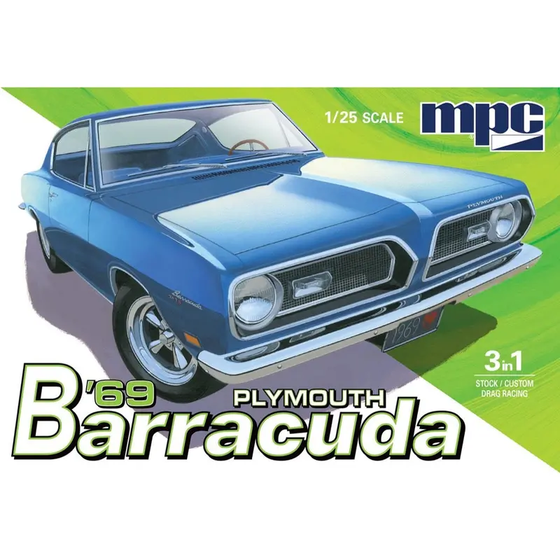 Mpc 994 1/25 1969 Plymouth Barracuda 1