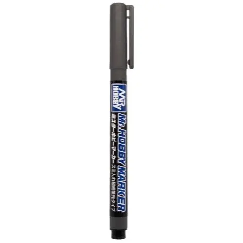 Mr Hobby (Gunze) Cm102 Marker Super Fine Brush Grey 1