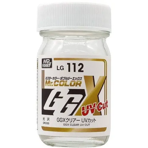 Mr Hobby (Gunze) Lg112 Mr Colour Ggx Gloss Clear Uv Cut 60Ml 2