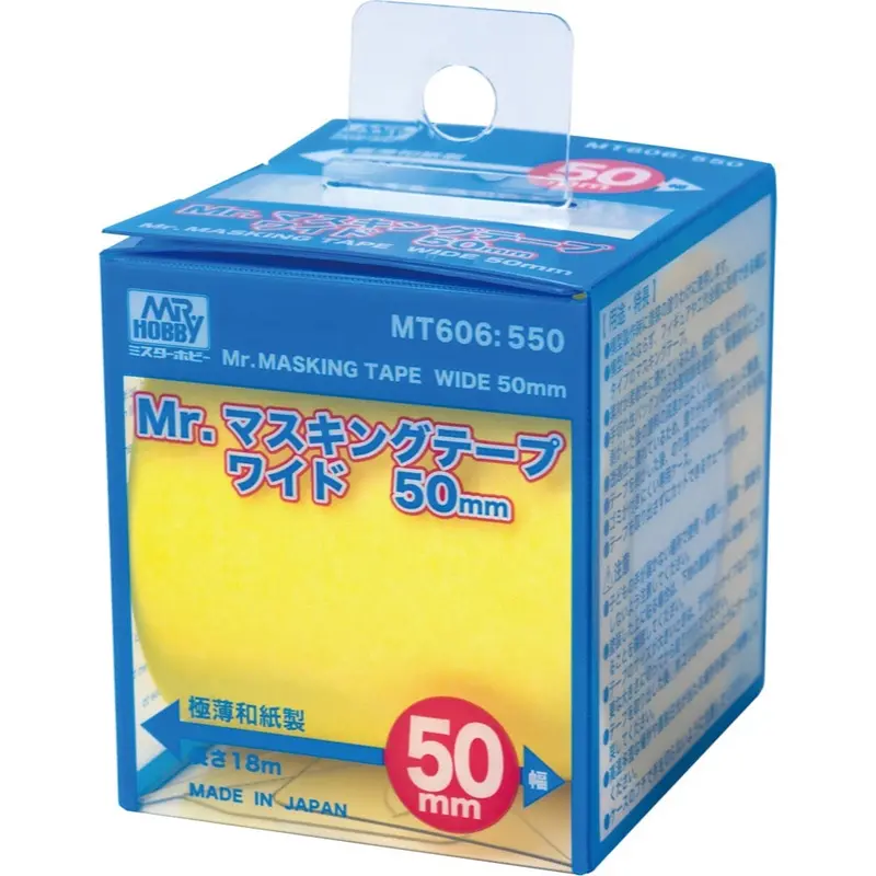 Mr Hobby (Gunze) Mt606 Mr Masking Tape Wide 50Mm 1
