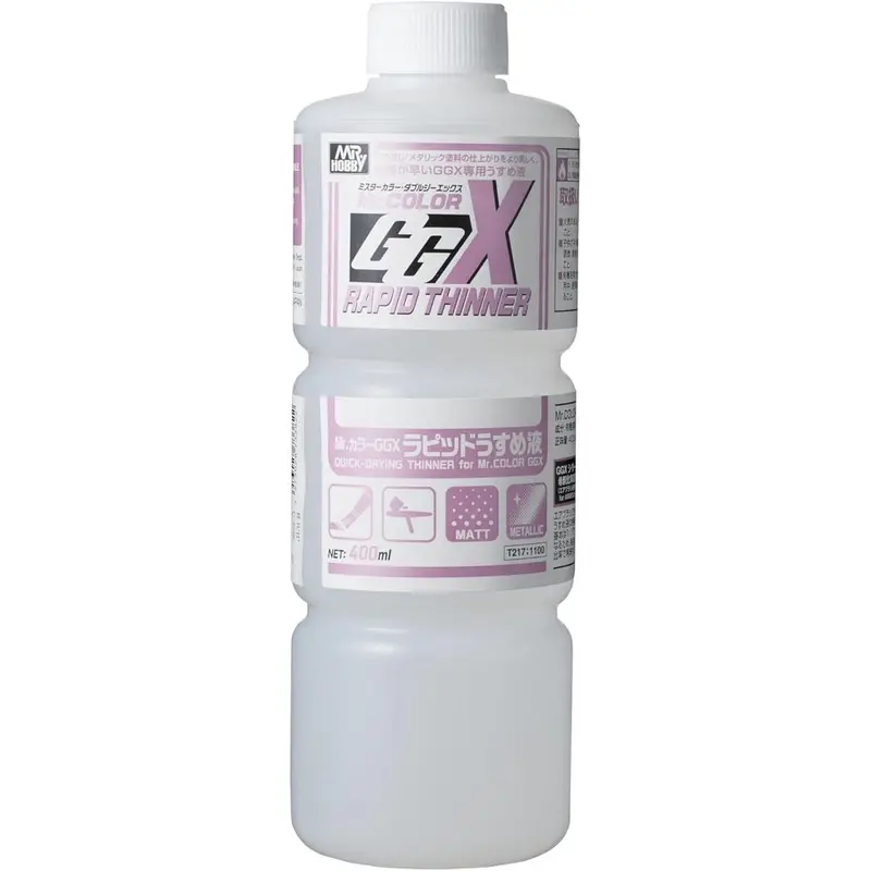 Mr Hobby (Gunze) T217 Mr Colour Ggx Rapid Thinner 400Ml 1