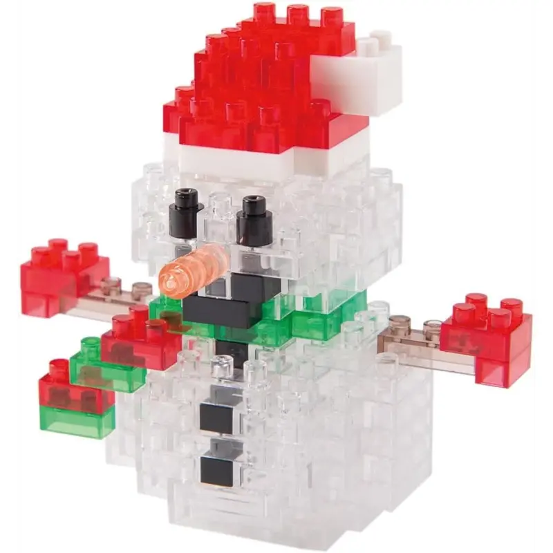 Nanoblock Nbc-154 Snowman 1