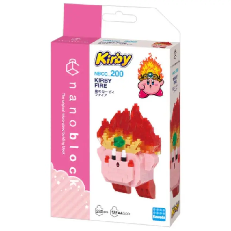 Nanoblock Nbcc-200 Kirby Kirby Fire 1