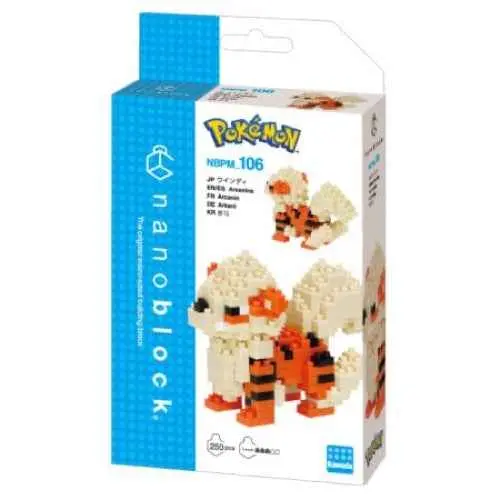 Nanoblock Nbpm-106 Pokemon Arcanine 1