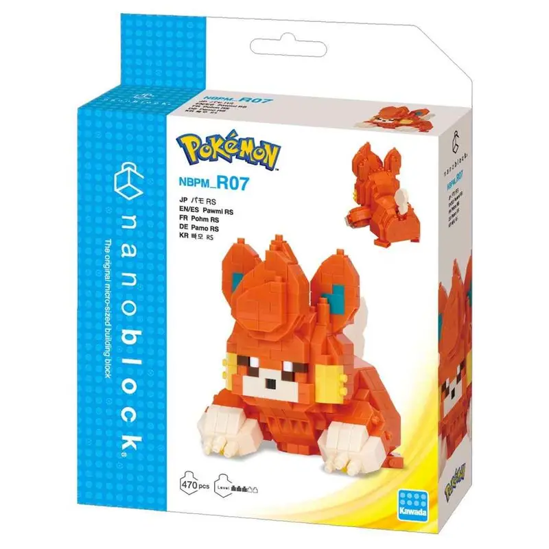 Nanoblock Nbpm-R07 Pokemon Pawmi Rs 1