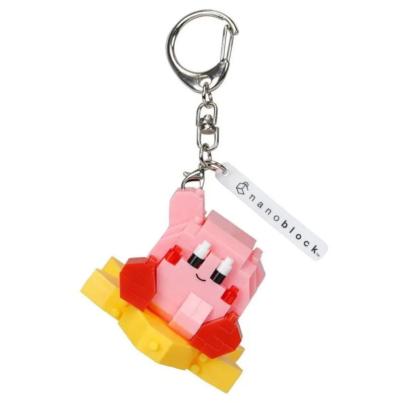 Nanoblock Nfg-05 N-Fig Kirby Warp Star Keychain 1