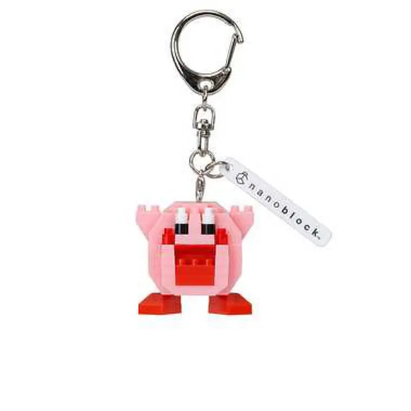 Nanoblock Nfg-08 N-Fig Mini Kirby Inhale Keychain 1