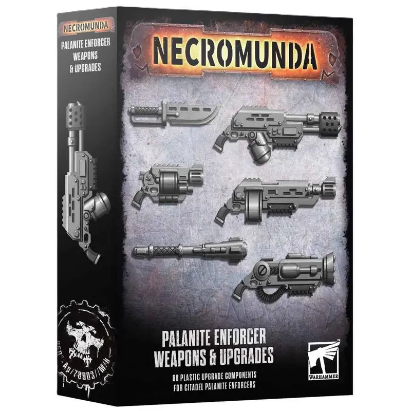 Necromunda Palanite Enforcer Weapons & Upgrades 1