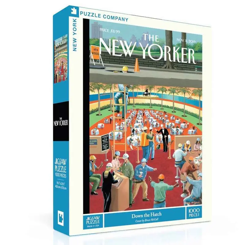 New York Puzzle Company Down The Hatch 1000Pc Jigsaw Puzzle 1