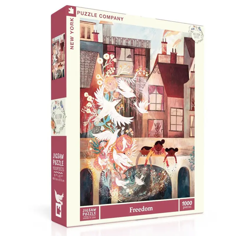 New York Puzzle Company Freedom 1000Pc Jigsaw Puzzle 1