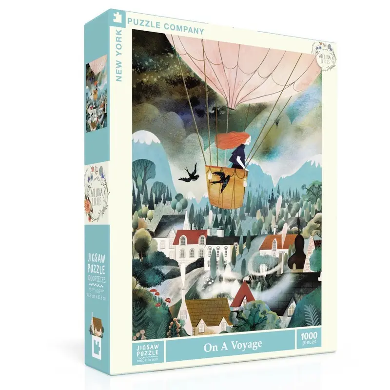 New York Puzzle Company On A Voyage 1000Pc Jigsaw Puzzle 1