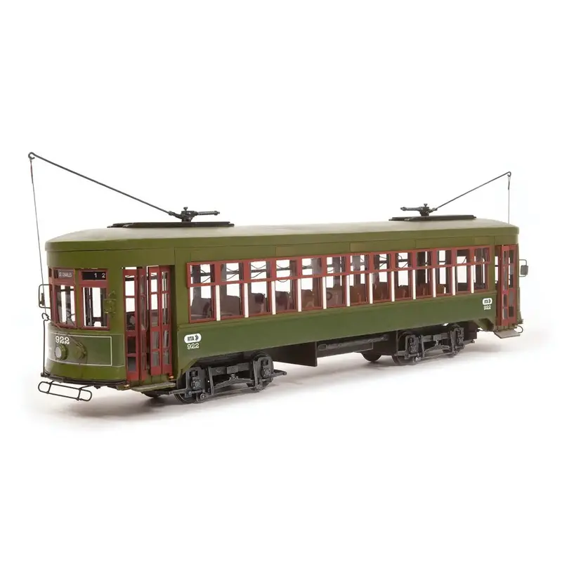 Occre 1/24 New Orleans Streetcar Model Kit 1