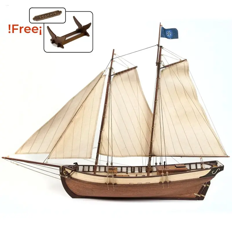 Occre 12007 1/50 Polaris Wooden Model Ship Kit 1