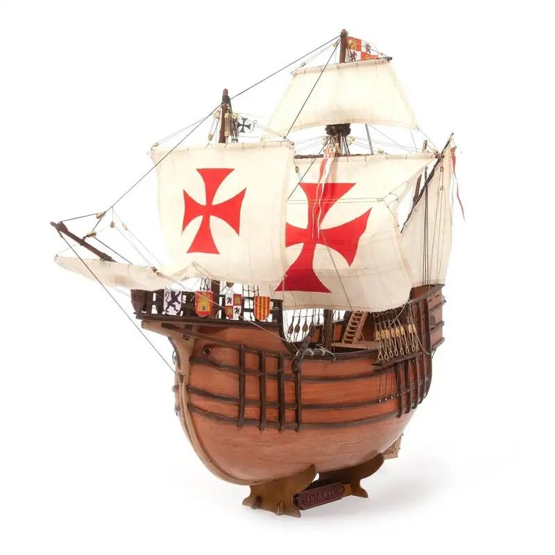 Occre 12010S 1/50 Santa Maria Starter Pack Wooden Model Ship Kit 1