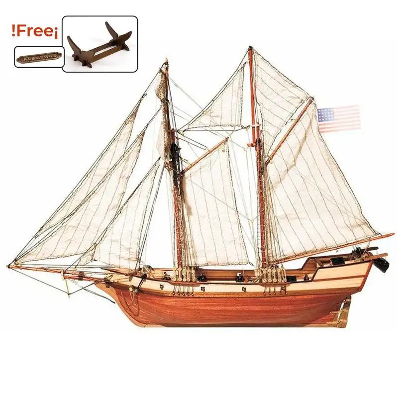 Occre 12500 1/100 Albatros Wooden Model Ship Kit 2