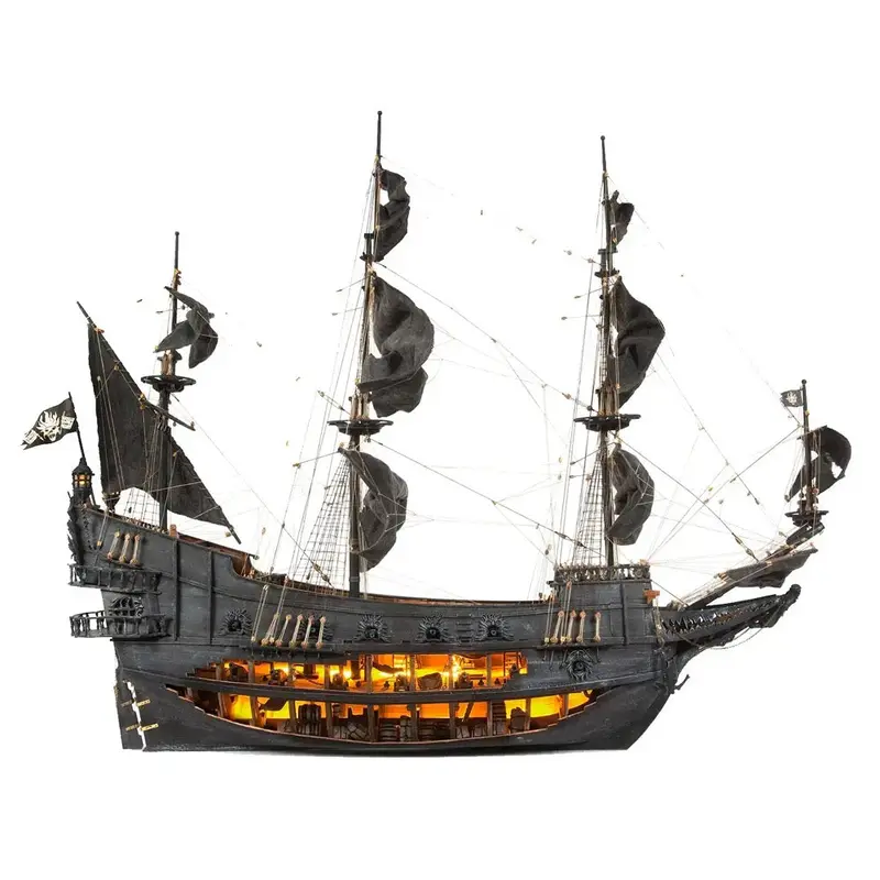Occre 14010 1/50 The Flying Dutchman Wooden Model Ship Kit 1