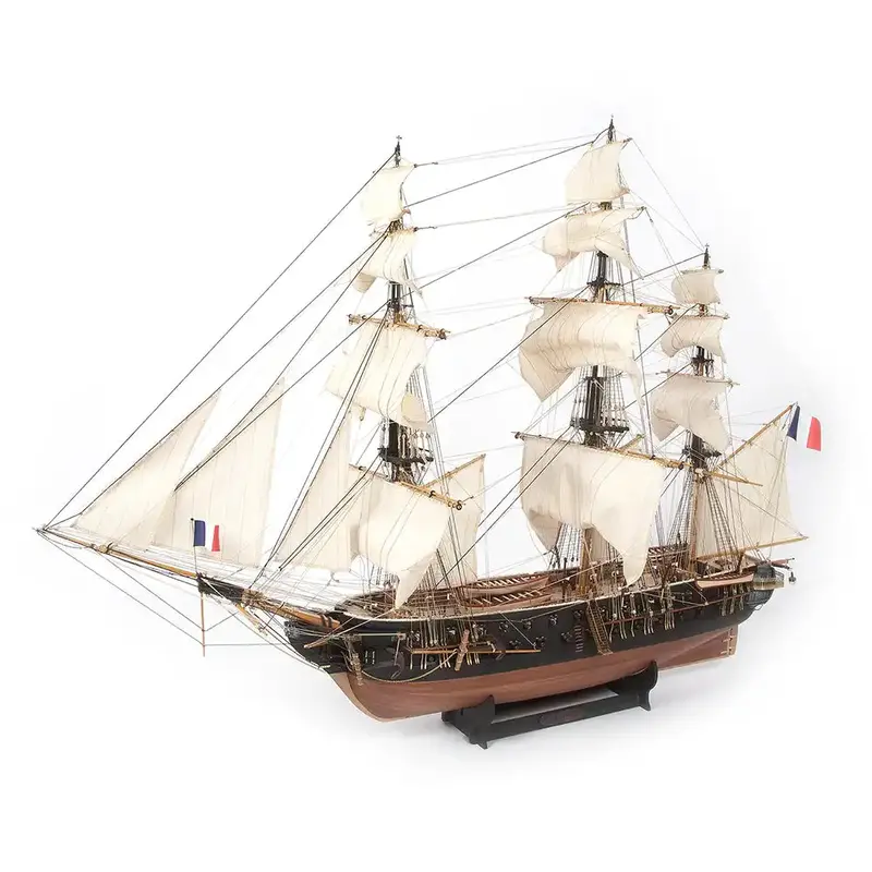 Occre 15007 1/90 Belle Poule Wooden Model Ship Kit 1