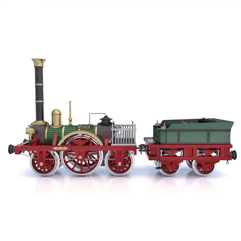 Occre 54001 1/24 Adler Train Wooden Model Kit 1