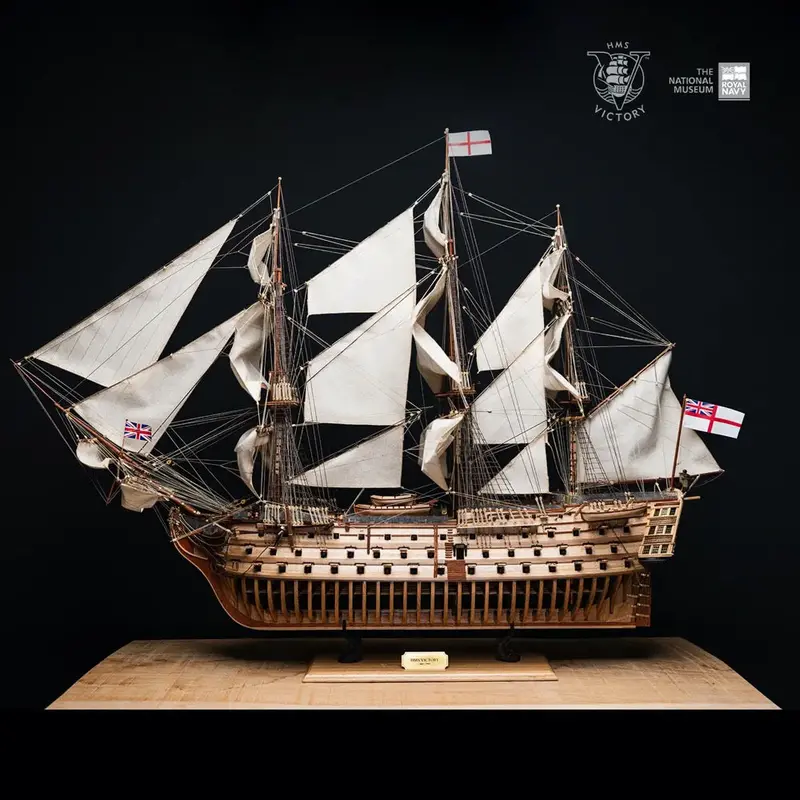 Occre Pr001 1/87 Hms Victory Wooden Model Ship Kit 1