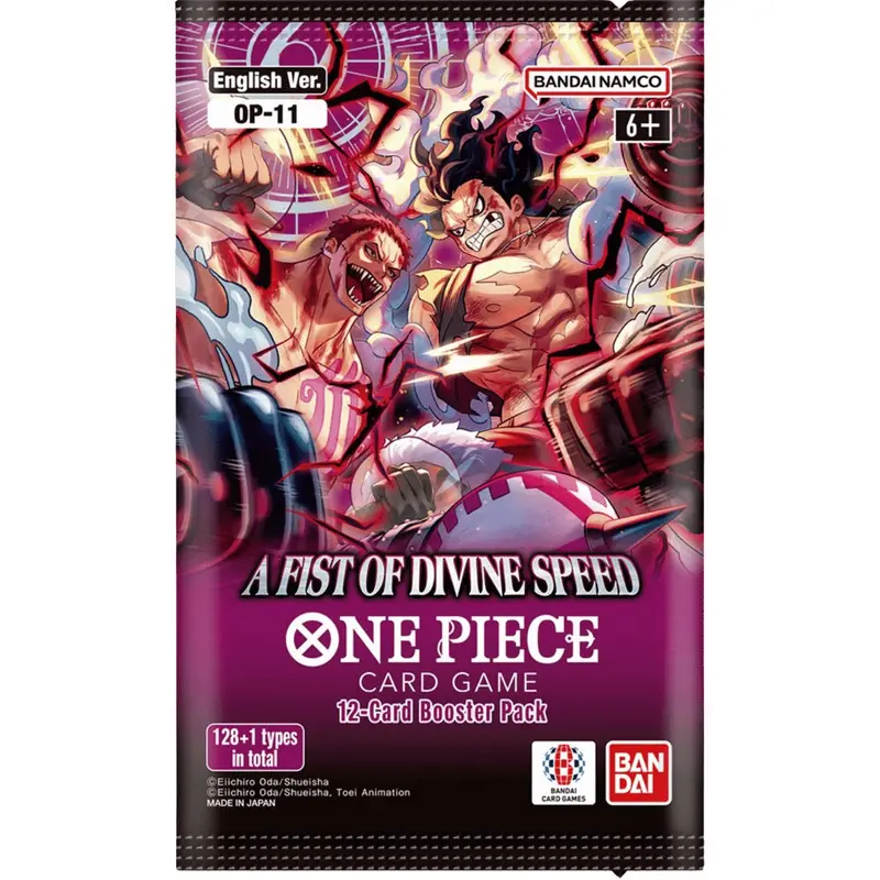 One Piece Card Game A Fist Of Divine Speed Booster Pack (Op-11) 1