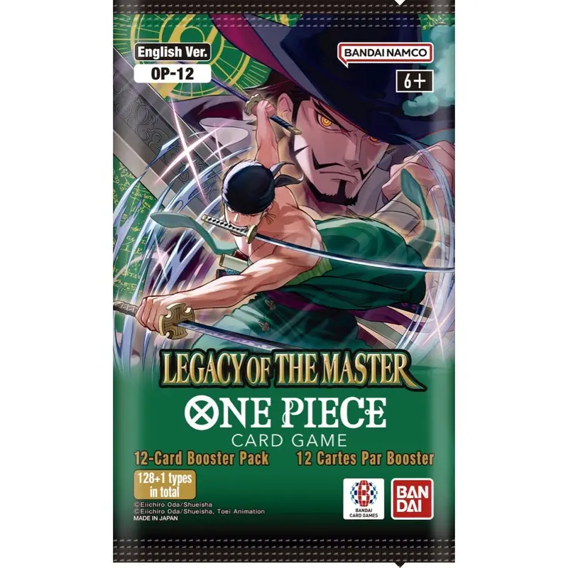 One Piece Card Game Legacy Of The Master (Op-12) Booster 1