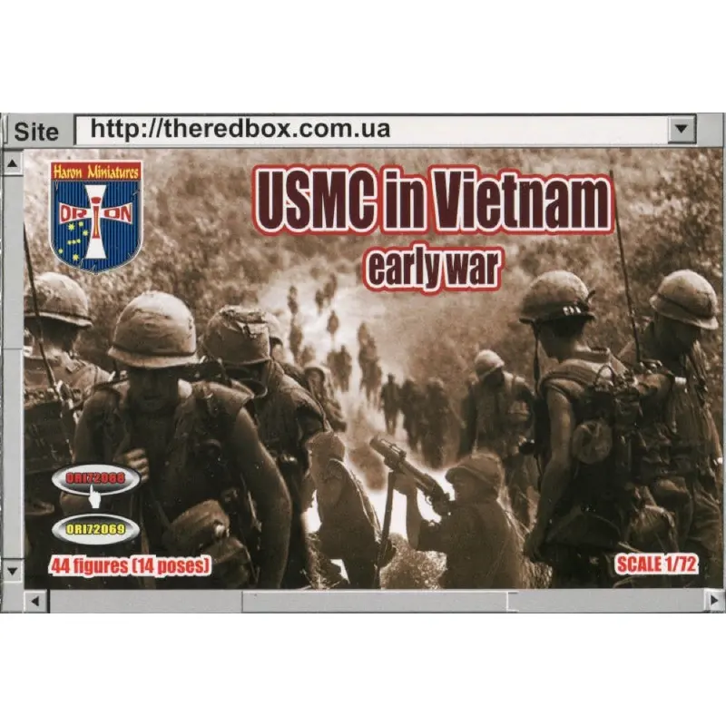 Orion Figures 068 1/72 Vietnam War Us Marine Corps In Vietnam 1