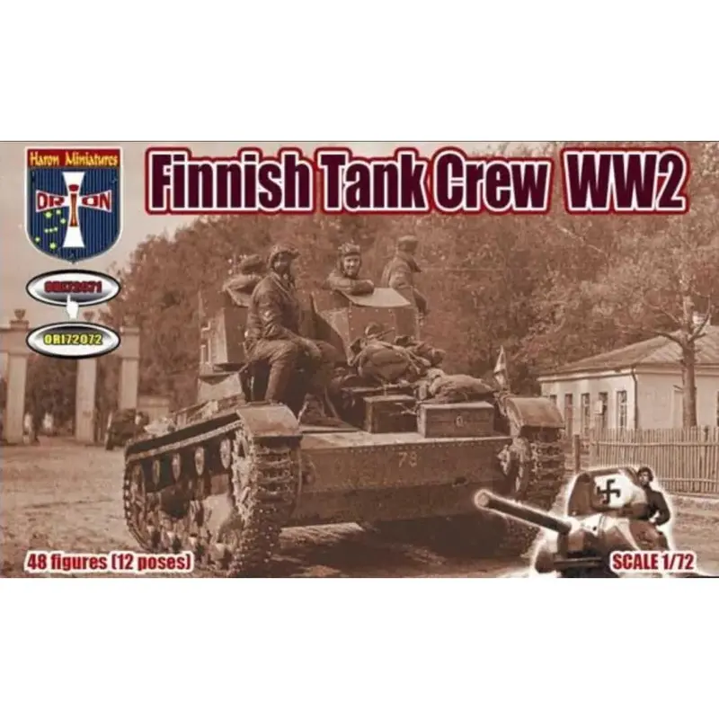 Orion Figures 071 1/72 Wwii Finnish Tankmen 1