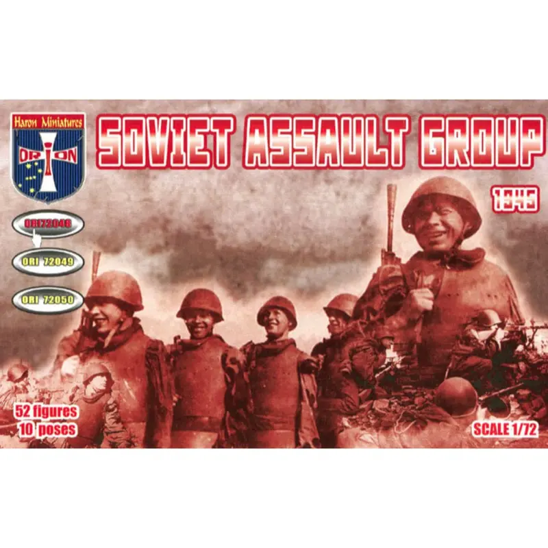 Orion Figures 72048 1/72 Soviet Assault Group 1945 Wwii 1