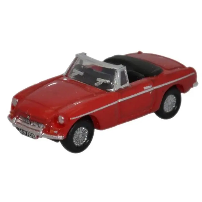 Oxford Nmgb001 1/148 Mgb Roadster Tartan Red 1