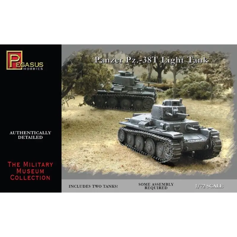 Pegasus 1/72 German Panzer Pz-38T 1