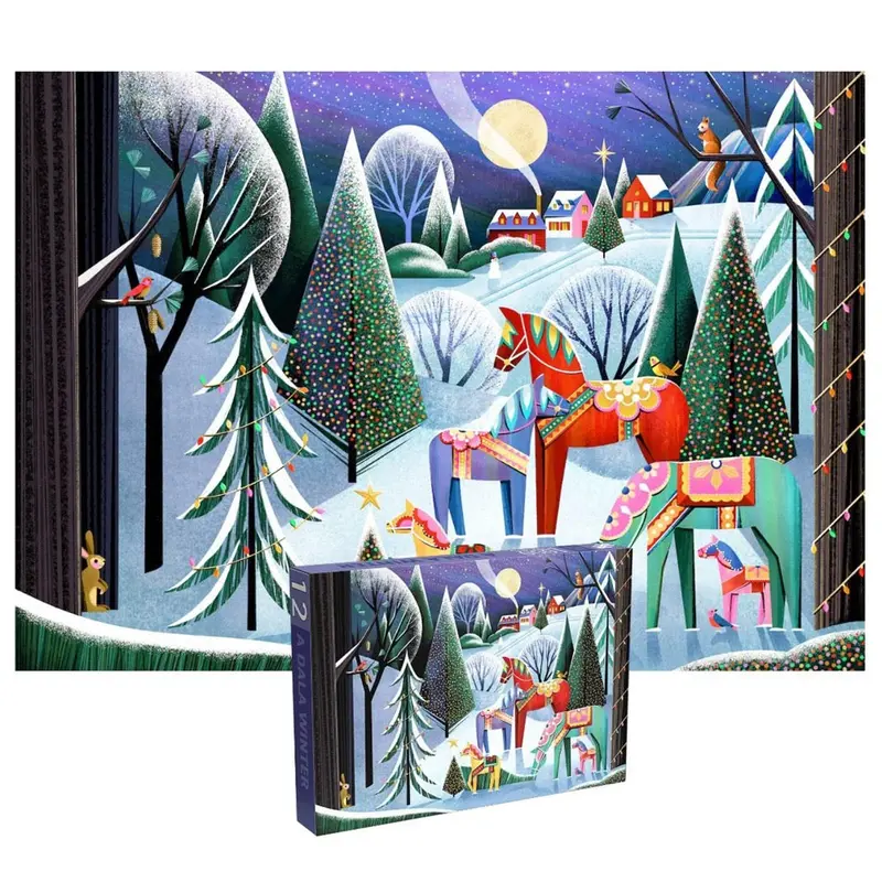 Penny Puzzle A Dala Winter 1000Pc Jigsaw Puzzle 2