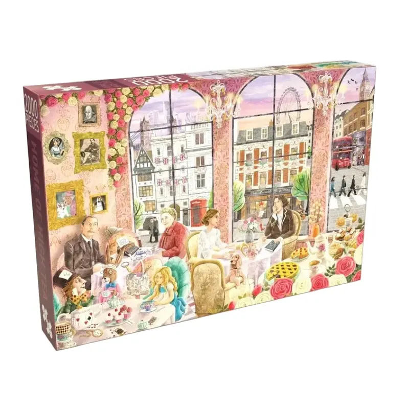 Penny Puzzle Home Of High Tea London 1000Pc Jigsaw Puzzle 1