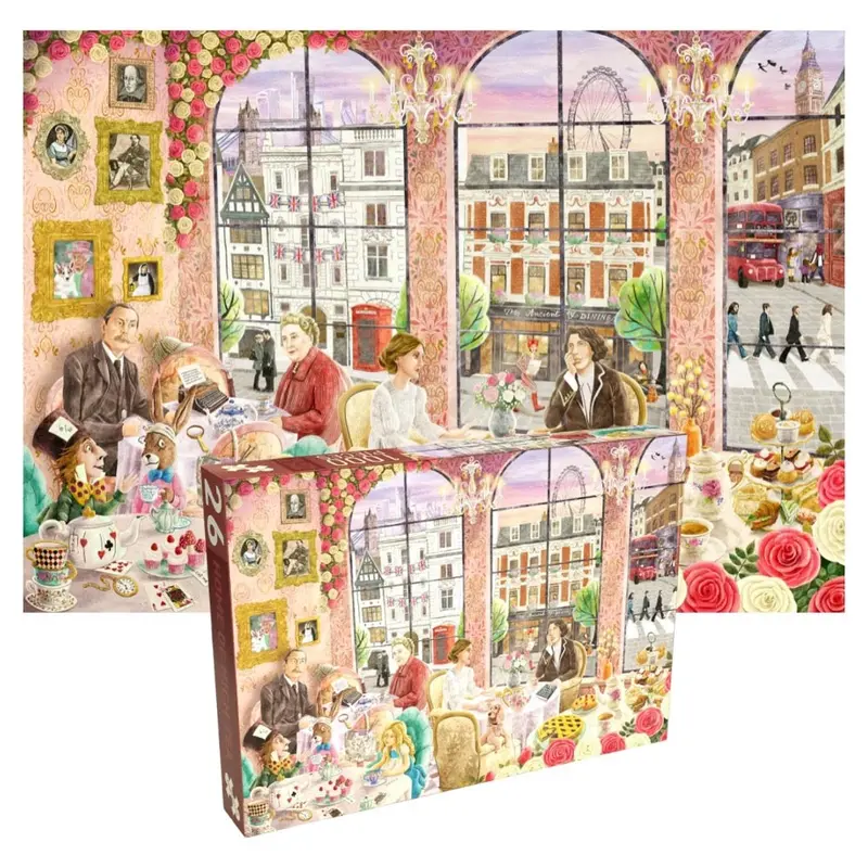 Penny Puzzle Home Of High Tea London 1000Pc Jigsaw Puzzle 2