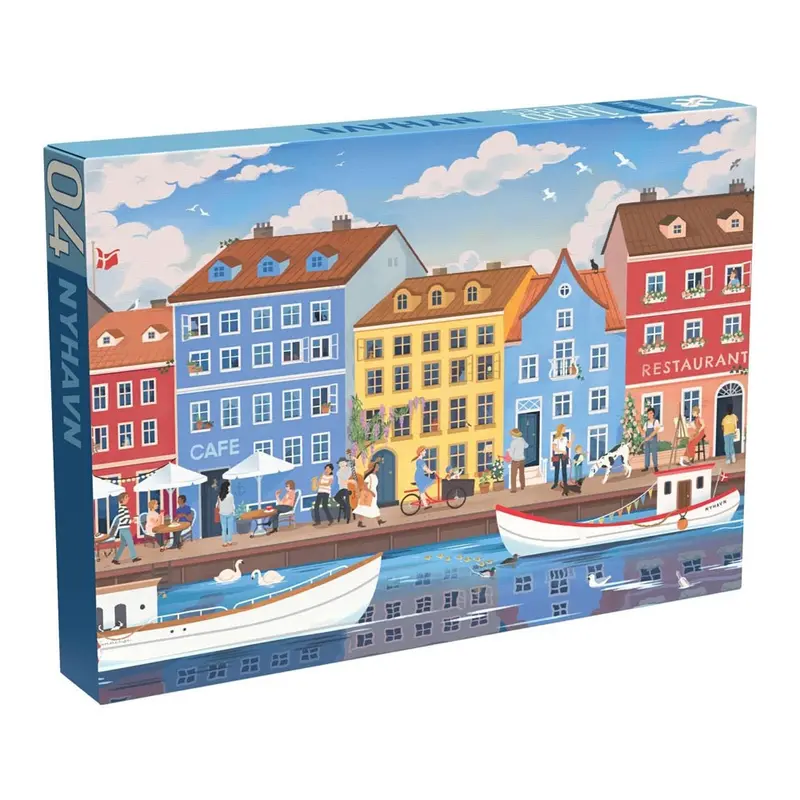 Penny Puzzle Nyhavn 1000Pc Jigsaw Puzzle 1