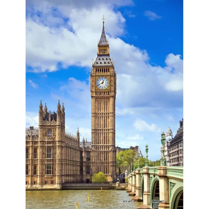 Piece Relax Big Ben 150Pc Plastic Jigsaw Puzzle 1